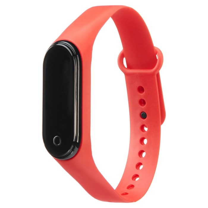 Часы наручные электронные, красные Часы наручные электронные, красные