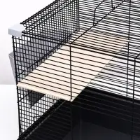 Клетка для шиншиллы &laquo;Пижон&raquo; №19, разборная, 58&times;40&times;49, серая