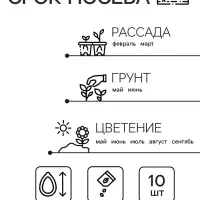 Семена цветов Петуния &laquo;Шифон&raquo;, F1, обильноцветущая, 5 шт., однолетник, &laquo;Аэлита&raquo;
