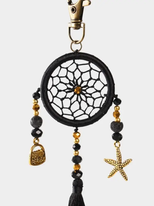 Брелок ловец снов, 17 см, чёрный Брелок ловец снов, 17 см, чёрный