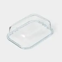 Контейнер Доляна Cook and Freeze, 650 мл, 17.5&times;13&times;6 см, с крышкой, жаропрочное стекло, МИКС