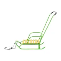 Санки  "Ветерок 2" ярко-зеленый В2/ЯЗ