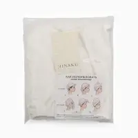 Чалма - тюрбан для волос MINAKU, 25&times;68 см, тенсель, белая