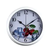 Часы настенные классические &laquo;Эстер&raquo;, плавный ход, d=20 см, циферблат d=17 см