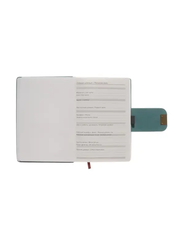 Ежедневник недатированный формат А5, с хлястиком, 96л, линия, пвх, Изумрудный Ежедневник недатированный формат А5, с хлястиком, 96л, линия, пвх, Изумрудный