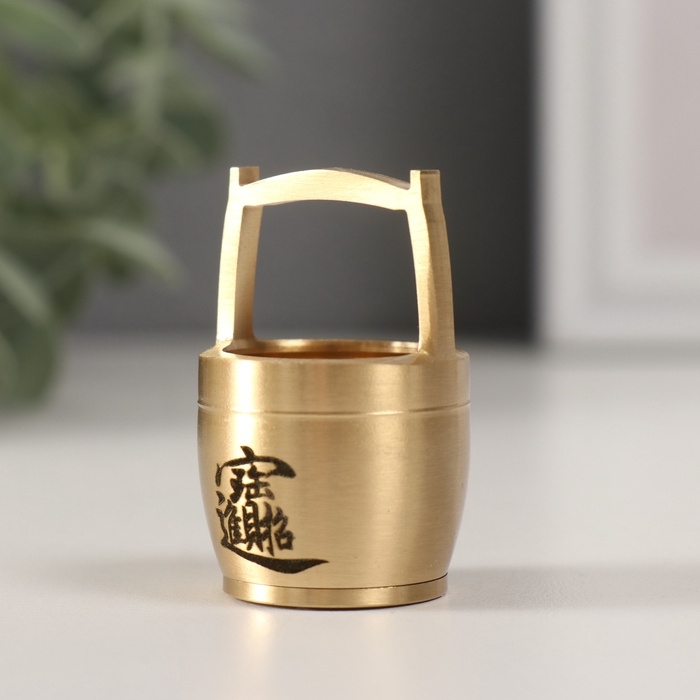 Сувенир латунь Сувенир латунь "Чаша богатства Цзиньбао" 3х3х5 см