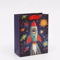 Пакет подарочный «Космос», S 12 × 15 × 5,5 см Пакет подарочный «Космос», S 12 × 15 × 5,5 см