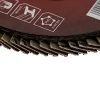 Круг лепестковый торцевой ЛОМ, 125&times;22 мм, Р40