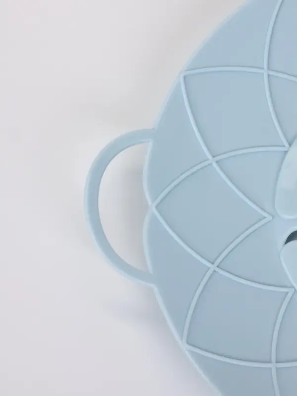 Крышка - невыкипайка силиконовая Доляна &laquo;Актеон&raquo;, d=26 см, голубая