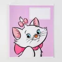 Тетрадь в линейку 12 листов, 5 видов МИКС, обложка мелованный картон, &laquo;Коты аристократы&raquo;