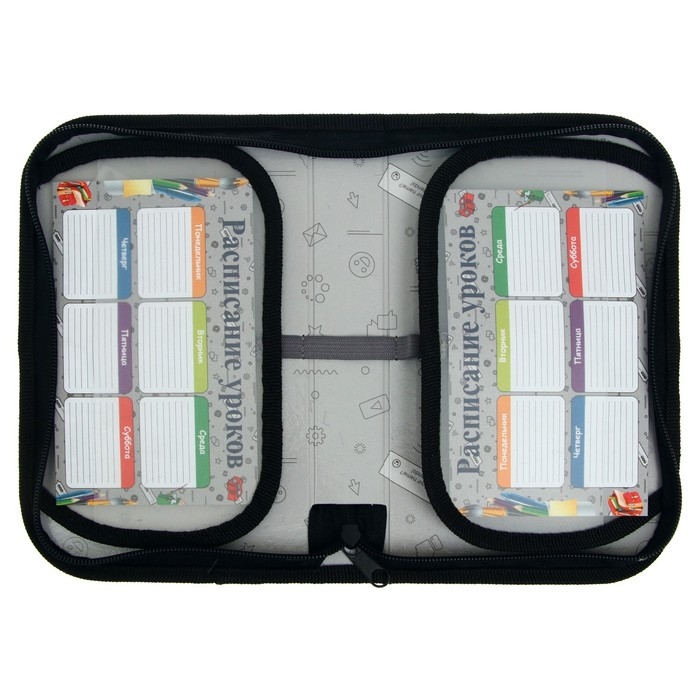 Пенал 1 секция, 130 х 210 х 40 мм, 2 откидные планки, тканевый, Calligrata TOP, Content Пенал 1 секция, 130 х 210 х 40 мм, 2 откидные планки, тканевый, Calligrata TOP, Content "Маска"