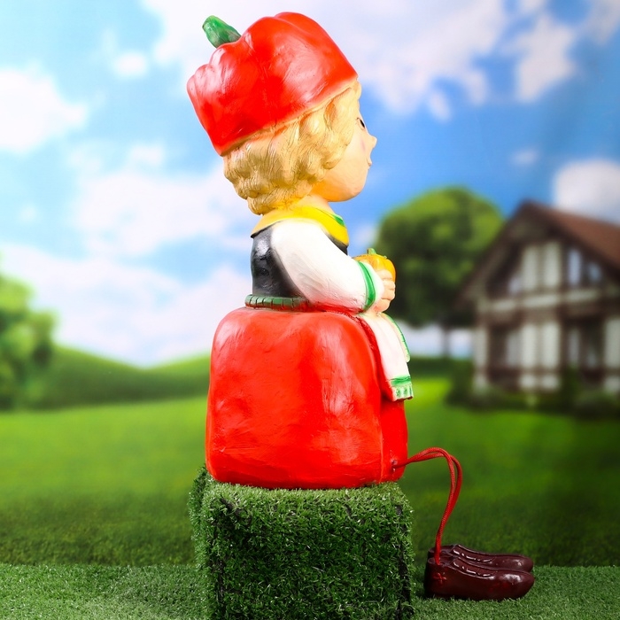 Садовая фигура Садовая фигура "Гном перчик" 18х20х41см