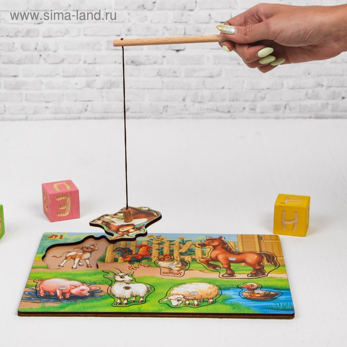 Пазл «Чей малыш?», магнитики Пазл «Чей малыш?», магнитики