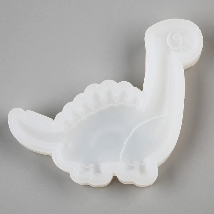 Форма силиконовая универсальная «Динозаврик», 9,6 × 7,6 × 1 см Форма силиконовая универсальная «Динозаврик», 9,6 × 7,6 × 1 см