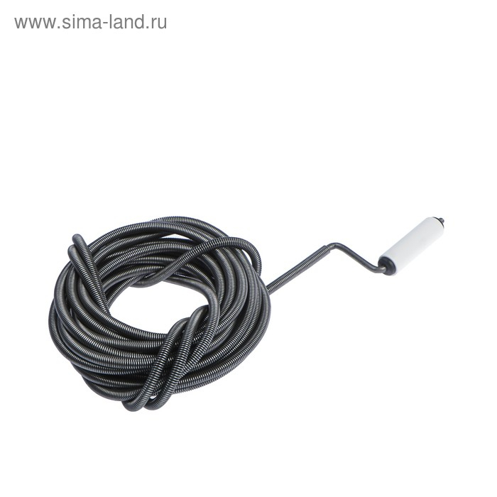 Трос сантехнический CTM, с вращающейся ручкой, d=9 мм, L=7 м Трос сантехнический CTM, с вращающейся ручкой, d=9 мм, L=7 м