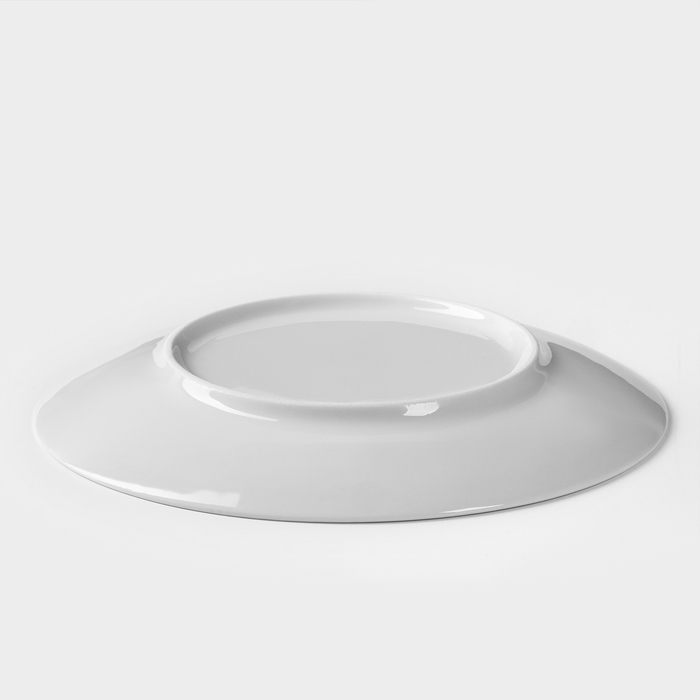 Набор фарфоровой посуды «Бельё», 3 предмета: тарелка плоская d=20 см, пиала 650 мл, кружка 300 мл Набор фарфоровой посуды «Бельё», 3 предмета: тарелка плоская d=20 см, пиала 650 мл, кружка 300 мл