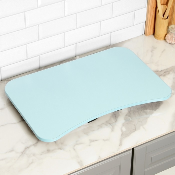 Столик - поднос для завтрака, для ноутбука, складной, голубой, 60х40 см Столик - поднос для завтрака, для ноутбука, складной, голубой, 60х40 см