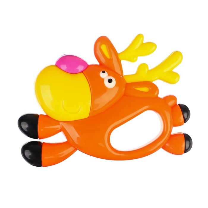 Набор погремушек «Олененок и Птичка», 2 шт, Крошка Я Набор погремушек «Олененок и Птичка», 2 шт, Крошка Я