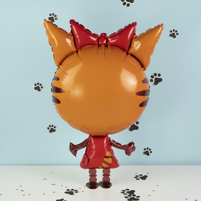 Шар фольгированный 32 Шар фольгированный 32" «Три кота. Карамелька», ходячая фигура