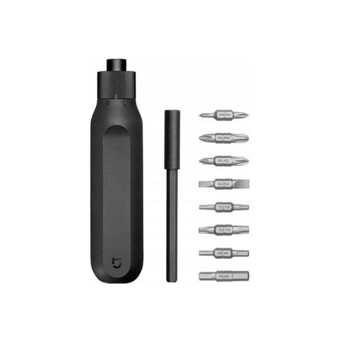 Отвертка Xiaomi Mi Ratchet Screwdriver (BHR4779GL), храповая, реверсивная, 16 в 1, черная Отвертка Xiaomi Mi Ratchet Screwdriver (BHR4779GL), храповая, реверсивная, 16 в 1, черная