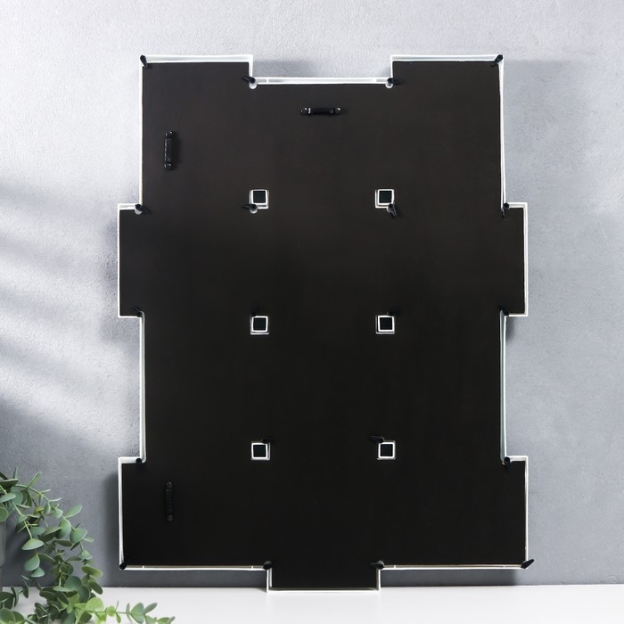 Мультирамка-коллаж на 12 фото 10х15 см, белый Мультирамка-коллаж на 12 фото 10х15 см, белый