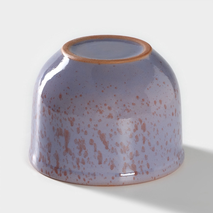 Горшочек ColorLife, 700 мл, цвет сиреневый Горшочек ColorLife, 700 мл, цвет сиреневый