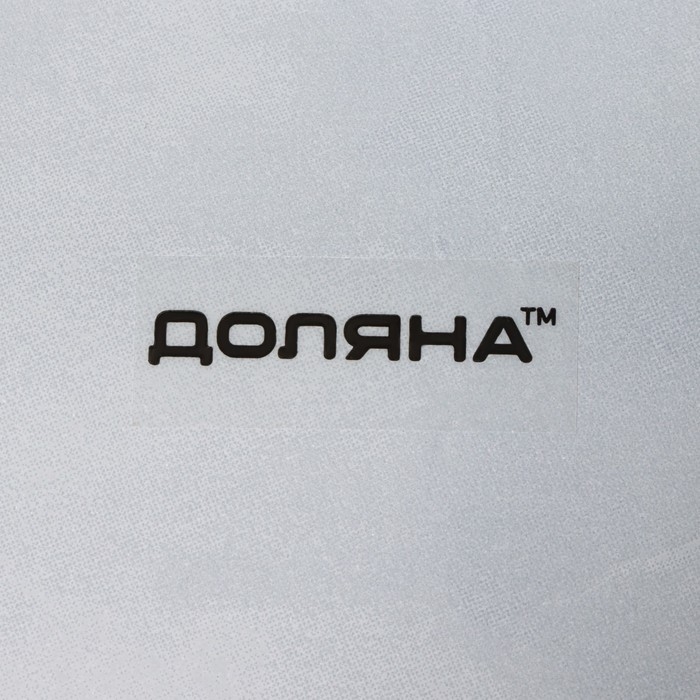 Менажница Доляна «Марбл белый», 2 секции, 27×18×2 см, цвет серый