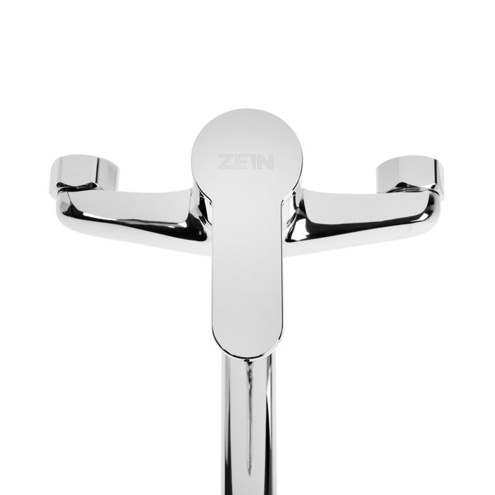 Смеситель для ванны ZEIN Z3380, картридж 35 мм, с душевым набором, лейка 4 режима, хром Смеситель для ванны ZEIN Z3380, картридж 35 мм, с душевым набором, лейка 4 режима, хром