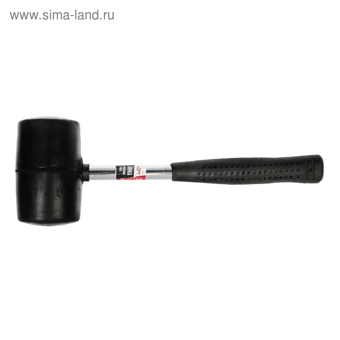 Киянка ЛОМ, металлическая обрезиненная рукоятка, черная резина, 500 г Киянка ЛОМ, металлическая обрезиненная рукоятка, черная резина, 500 г