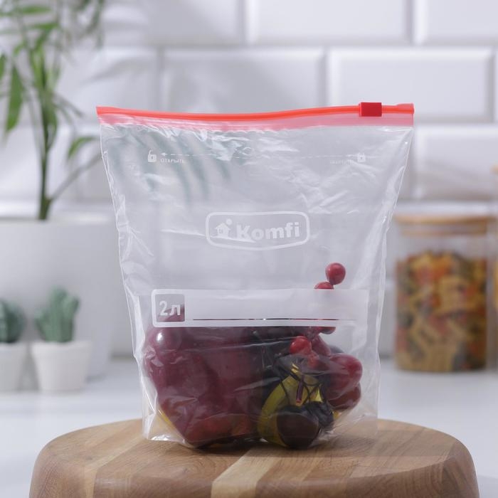 Пакеты с sаfe-защелкой 2 л, подходят для жидкостей, в наборе 10 шт Пакеты с sаfe-защелкой 2 л, подходят для жидкостей, в наборе 10 шт