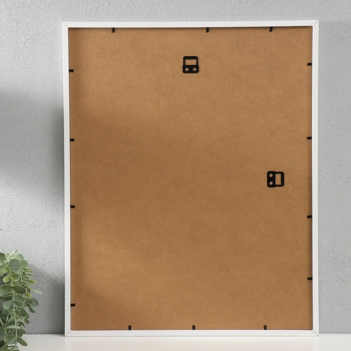 Фоторамка МДФ Фоторамка МДФ "Nina" 40x50 см, белый (пластиковый экран)