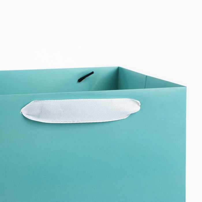 Переноска для цветов с вкладышем для фиксации, «Только для тебя», тиффани, 35 х 20 х 20 см Переноска для цветов с вкладышем для фиксации, «Только для тебя», тиффани, 35 х 20 х 20 см