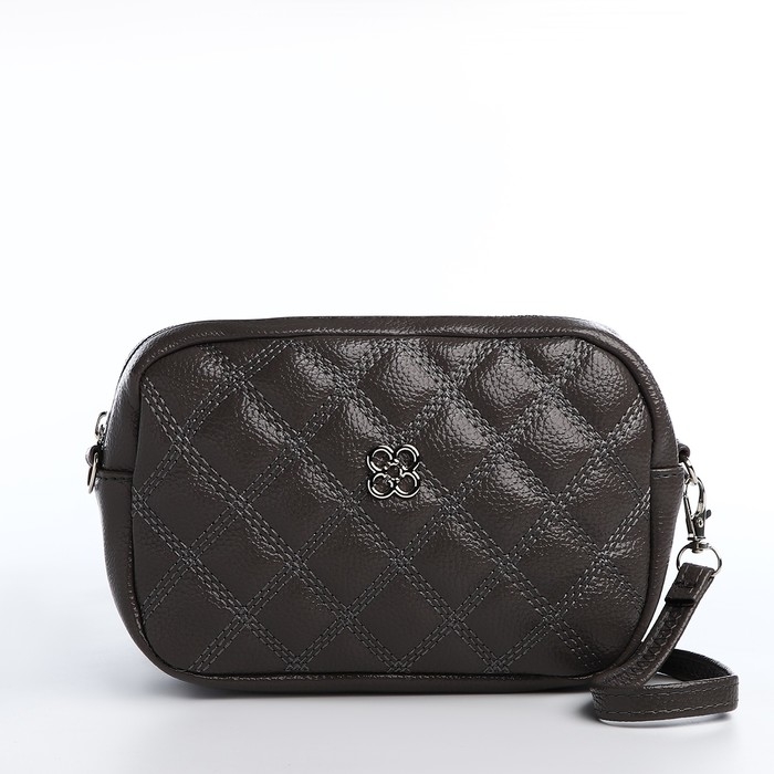 Сумка кросс-боди на молнии, цвет серый Сумка кросс-боди на молнии, цвет серый