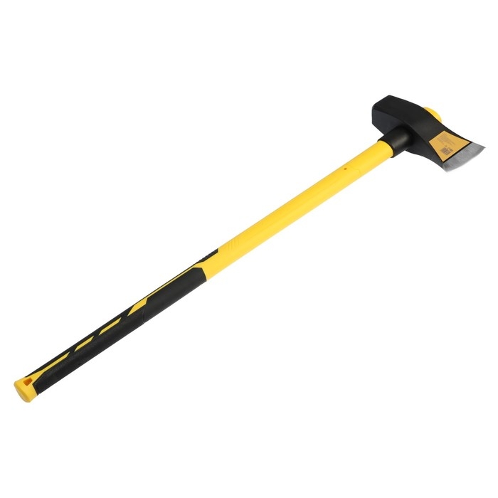 Колун-кувалда кованый ТУНДРА ПРОФИ, обратный всад, трехкомпонент. рукоятка с защитой, 3.6 кг Колун-кувалда кованый ТУНДРА ПРОФИ, обратный всад, трехкомпонент. рукоятка с защитой, 3.6 кг