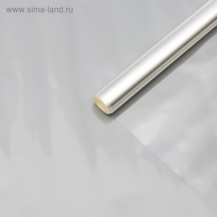 Плёнка для цветов прозрачная 0,9 х 6,2 м, 200 г, 40 мкм Плёнка для цветов прозрачная 0,9 х 6,2 м, 200 г, 40 мкм