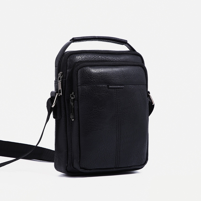 Сумка мужская, цвет чёрный Сумка мужская, цвет чёрный