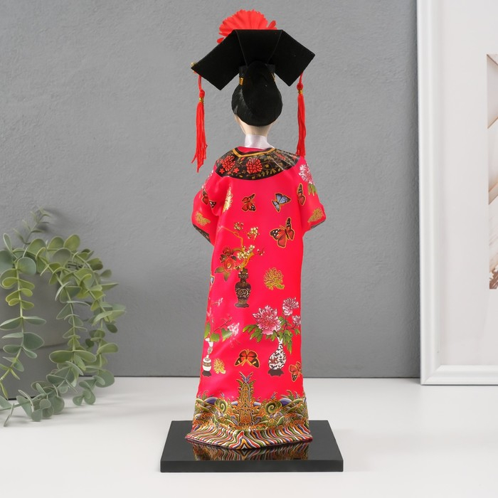 Кукла коллекционная Кукла коллекционная "Китаянка в национальном платье с платочком" 32х12,5х12,5 см