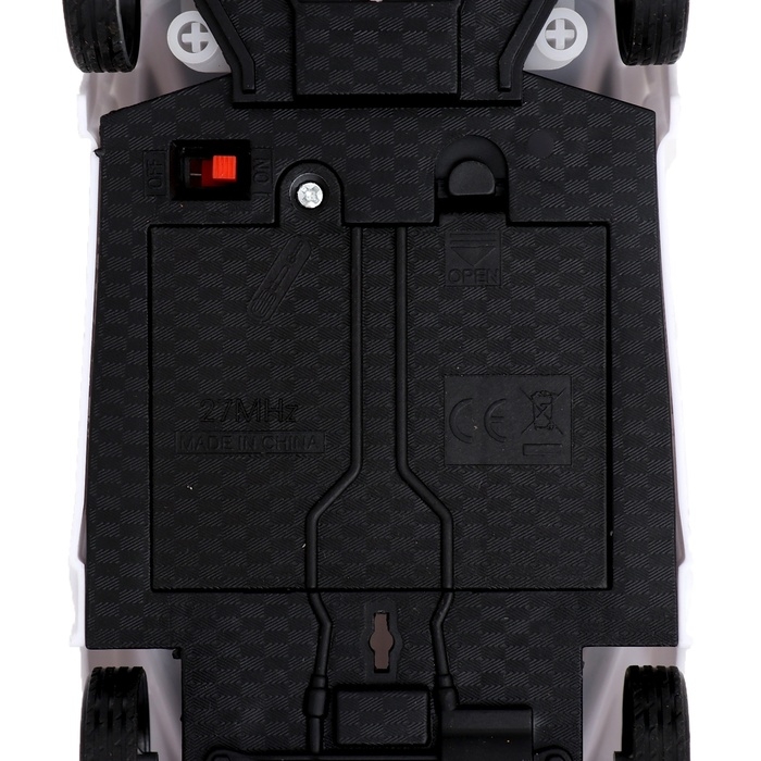 Машина радиоуправляемая «Ночной страж», 1:20, работает от батареек, цвет белый Машина радиоуправляемая «Ночной страж», 1:20, работает от батареек, цвет белый