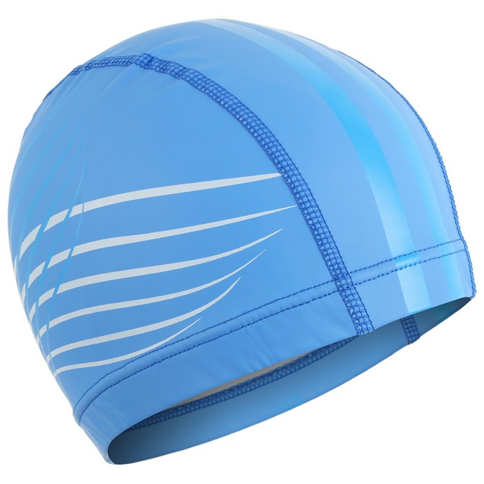 Шапочка для плавания взрослая ONLYTOP, тканевая, обхват 54-60 см, цвета МИКС Шапочка для плавания взрослая ONLYTOP, тканевая, обхват 54-60 см, цвета МИКС
