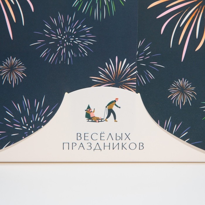 Коробка для капкейка «Новогоднее настроение», 16 х 16 х 10 см, Новый год Коробка для капкейка «Новогоднее настроение», 16 х 16 х 10 см, Новый год