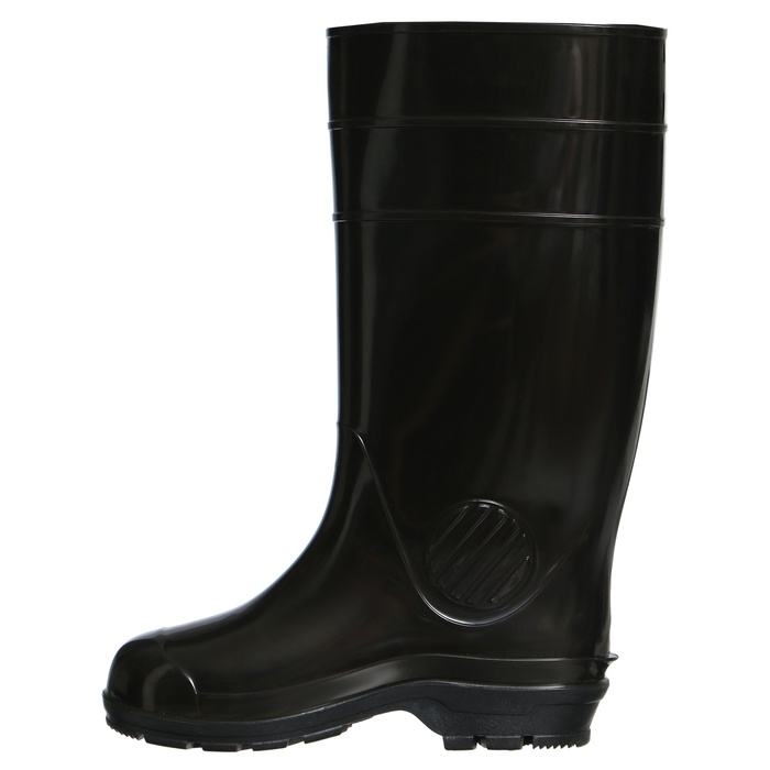 Сапоги мужские С-25, ПВХ, черные, размер 41 Сапоги мужские С-25, ПВХ, черные, размер 41