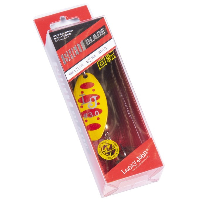 Блесна вращающаяся Lucky John SHELT BLADE 03, 12 г, цвет 010 Блесна вращающаяся Lucky John SHELT BLADE 03, 12 г, цвет 010
