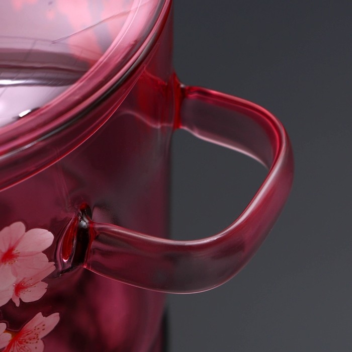 Кастрюля из жаропрочного стекла «Сакура», 1300 мл Кастрюля из жаропрочного стекла «Сакура», 1300 мл