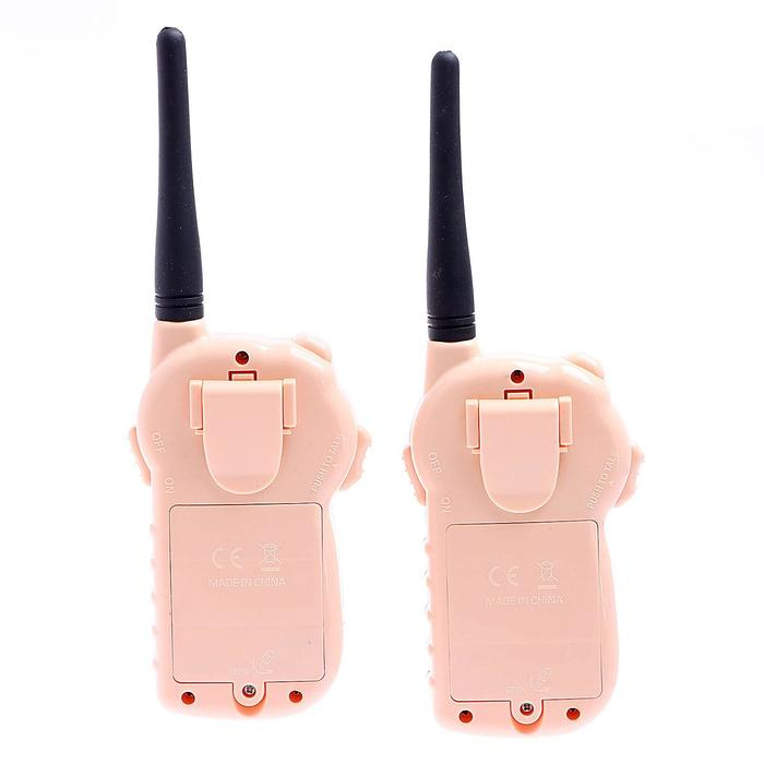 Набор раций «Я на связи», 2 штуки, работает от батареек Набор раций «Я на связи», 2 штуки, работает от батареек