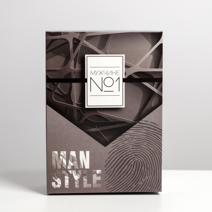 Коробка подарочная складная, упаковка, «№1», 21 х 15 х 7 см Коробка подарочная складная, упаковка, «№1», 21 х 15 х 7 см