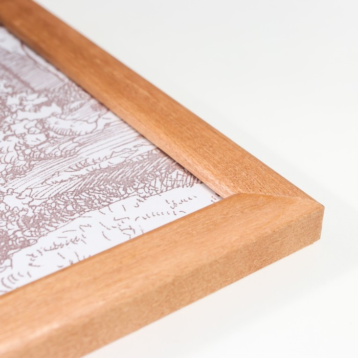 Фоторамка сосна с24 30х40 дуб (пластиковый экран)