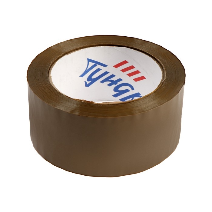 Лента клейкая ТУНДРА, коричневая, 45 мкм, 48 мм х 100 м Лента клейкая ТУНДРА, коричневая, 45 мкм, 48 мм х 100 м