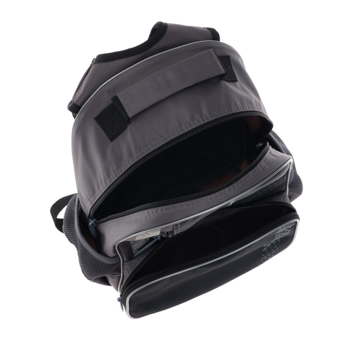 Рюкзак школьный, 37 х 26 х 13 см, эргономичная спинка, Calligrata ОРТ  Рюкзак школьный, 37 х 26 х 13 см, эргономичная спинка, Calligrata ОРТ "Велосипед"