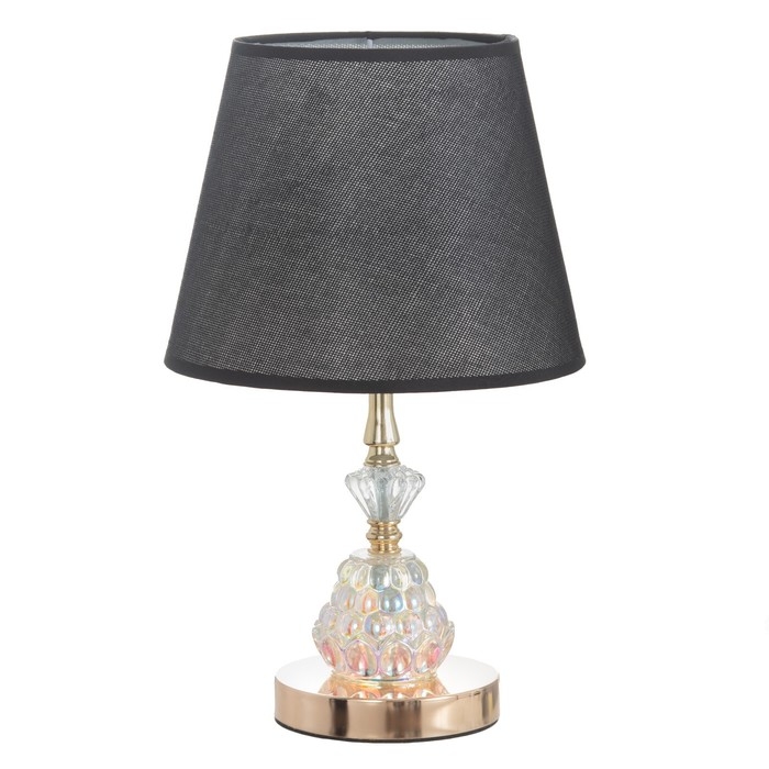 Настольная лампа Джустина 1x60Вт E27 золотой 21х21х35 см RISALUX Настольная лампа Джустина 1x60Вт E27 золотой 21х21х35 см RISALUX