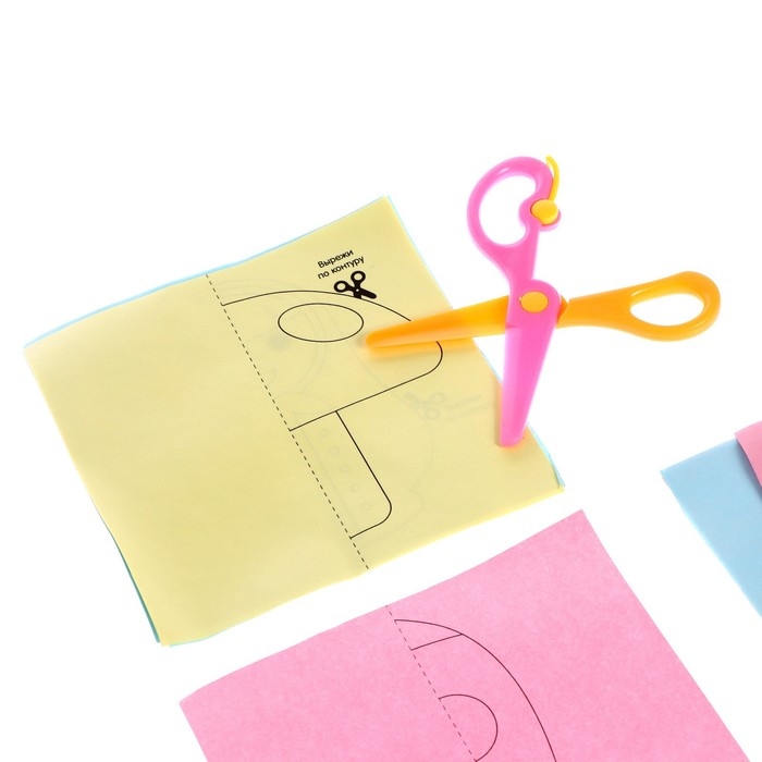 Развивающий набор «Умные ножницы, половинки», по методике Монтессори Развивающий набор «Умные ножницы, половинки», по методике Монтессори